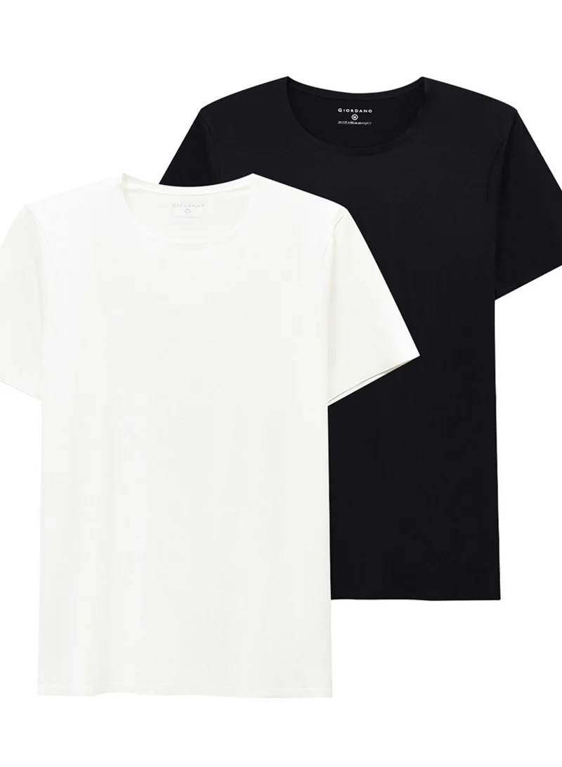 Men's 2-in-1 Tee: Regular Fit, Modal Blend Comfort