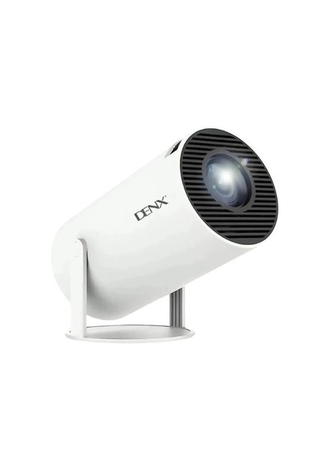 Denx - Smart Projector Professional Viewing Experience with 1080p FHD Resolution With LED lighting digital Keystone technology and Bluetooth and Wi-Fi connectivity. - Image 1