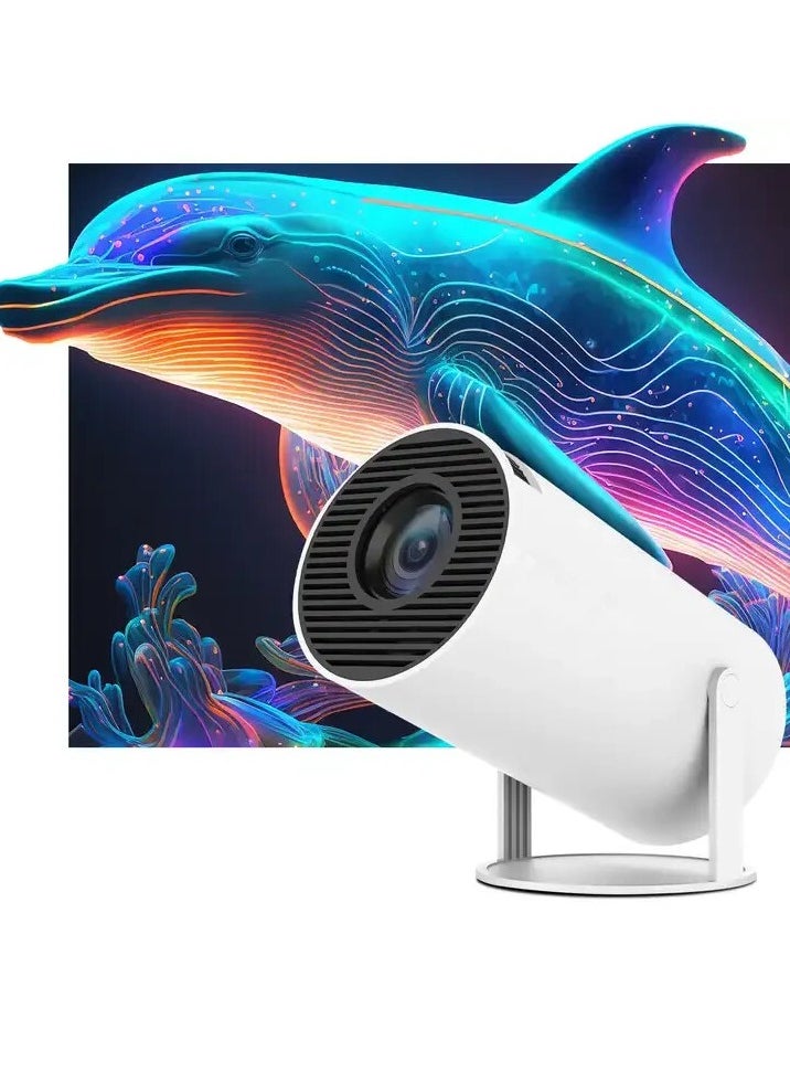 Denx - Smart Projector Professional Viewing Experience with 1080p FHD Resolution With LED lighting digital Keystone technology and Bluetooth and Wi-Fi connectivity. - Image 1