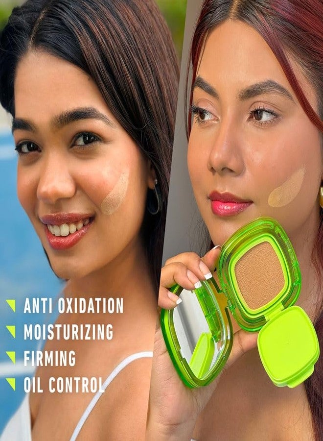 Elitty Cushion Foundation for Women, Buildable Medium to high Coverage Foundation for Glowing Skin | Lightweight | Water-resistant | Dewy Finish - 13 Gm | Pearl Dew (medium with neutral undertone) - Image 5