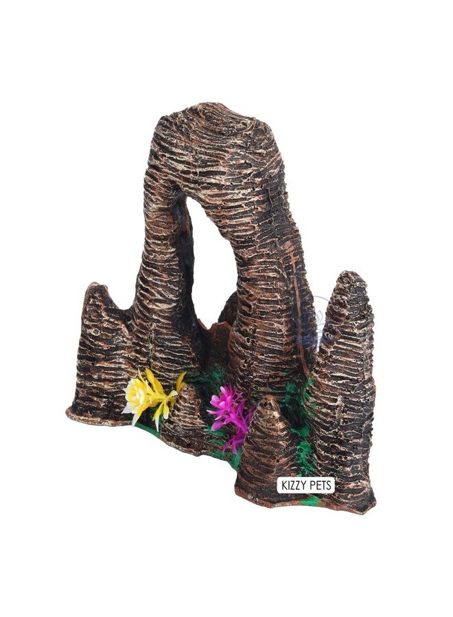 Kizzy Pets Ancient Look Cave for Aquarium Pond Fountains and Water Fall Decor - Image 2