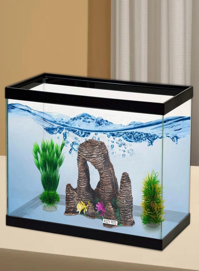 Kizzy Pets Ancient Look Cave for Aquarium Pond Fountains and Water Fall Decor - Image 4