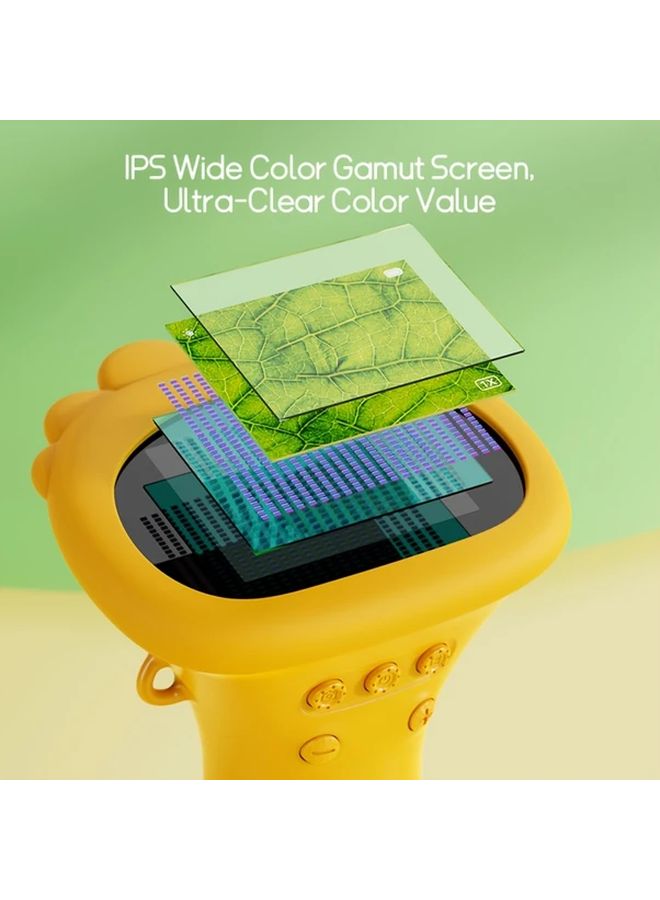 Orange RIVGOT USB Microscope 2 Inch IPS Screen 1000x Handheld Digital Magnifying Glass - Image 4