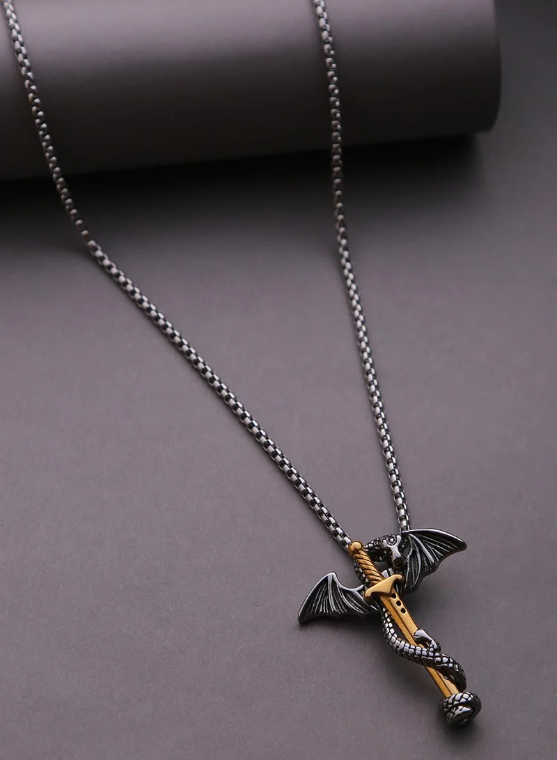 SOHI Designer Artificial Pendant Necklace Jewellery