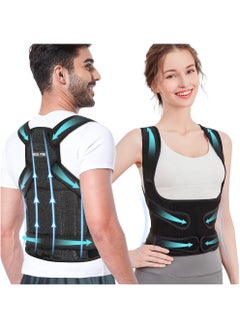 GTSOL Back Brace and Posture Corrector for Women and Men Back Straightener Posture Corrector Scoliosis and Hunchback Correction Back Pain Spine Corrector Support Adjustable Posture Trainer  - Image 1