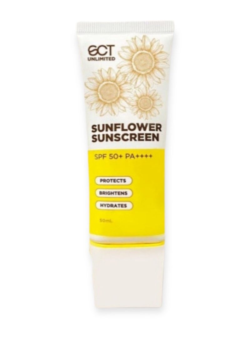 STC Unlimited sunflower sunscreen cream 50ml
