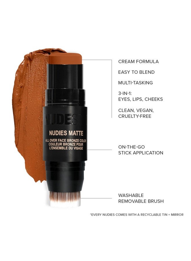 NUDESTIX Nudies Bronze All Over Face Color, 7Gm (Pack Of 1) - Image 4