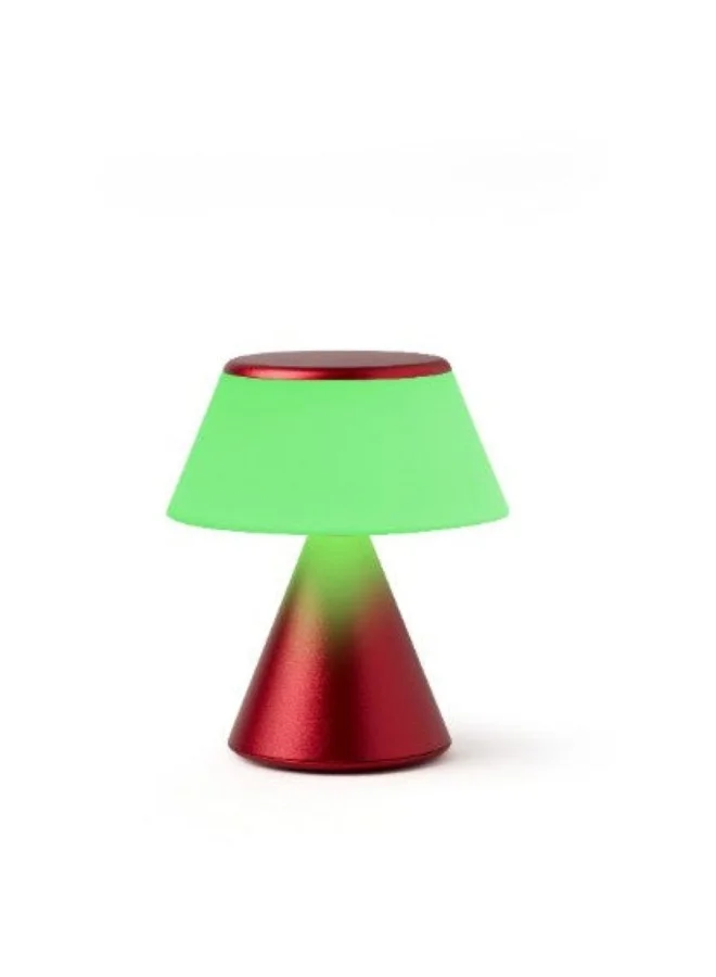 LEXON DARK RED Luma S Portable LED Lamp With Synchronization Feature  | Best Price UAE