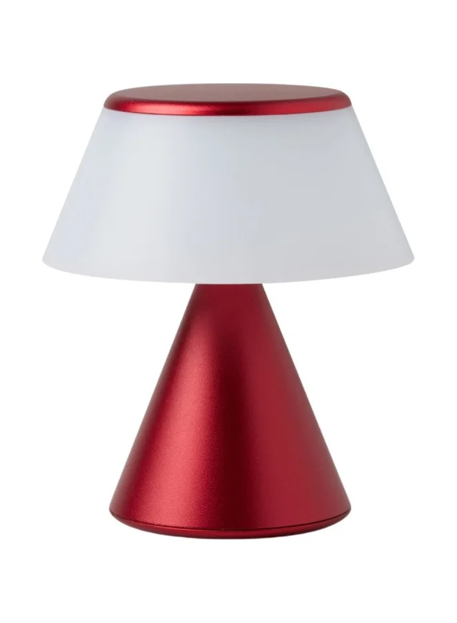 ليسكون مصباح لون أحمر داكن