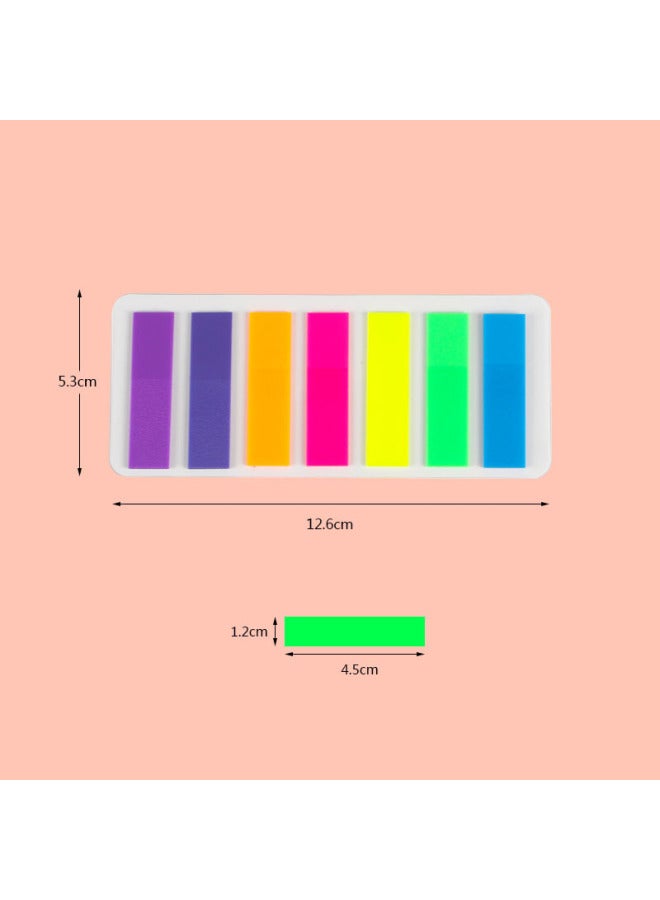 HELPS Morandi Color Wind Sticky Notes Pet Small Fresh Classified Label Stickers Notes - Image 1