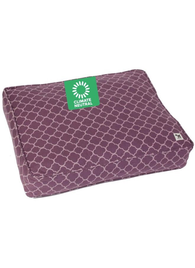 Molly Mutt - Medium to Large Dog Bed Cover - Royals Print - Measures 27”X36”X5'' - 100% Cotton - Durable - Breathable - Sustainable - Machine Washable Dog Bed Cover - Image 1