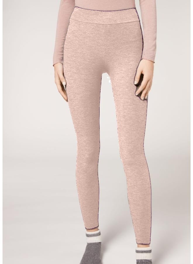 High Waist Designer  Shapewear Custom Leggings with Cashmere for Women KU964