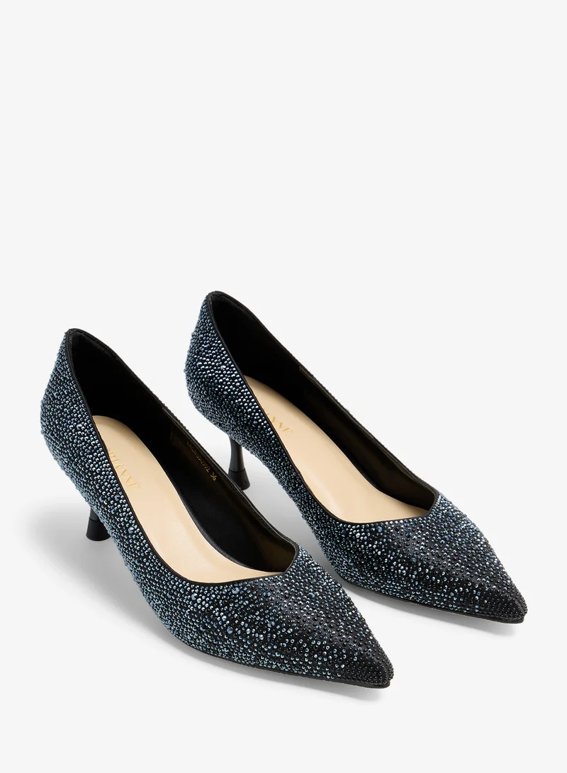 Lorianne  sanjana - Crystal  pumps for Women | Best Price UAE
