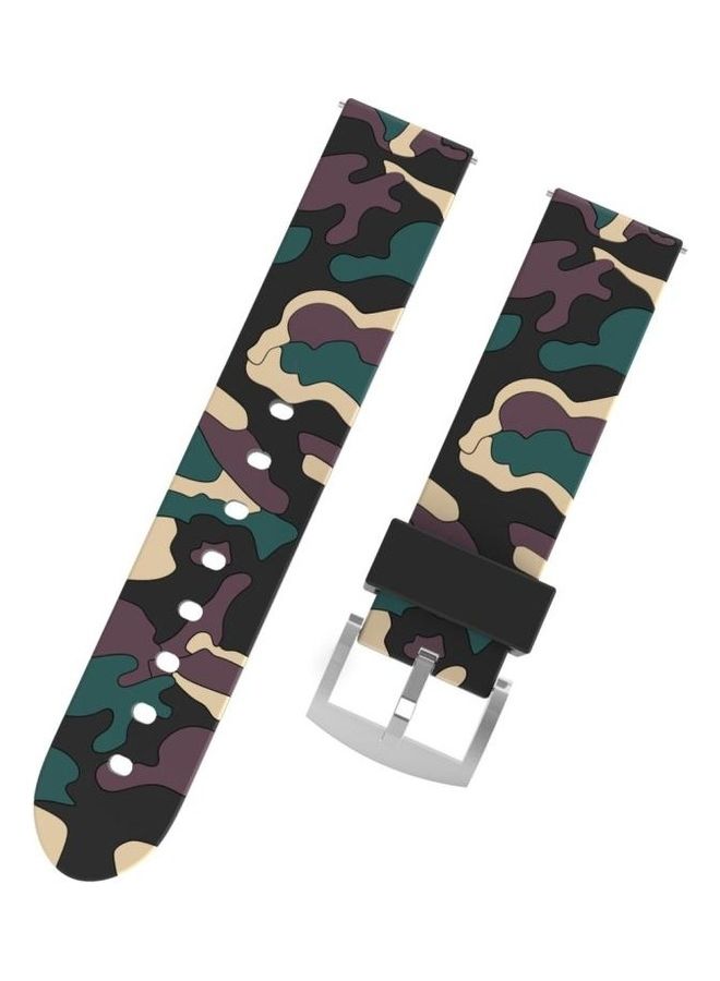 NIBEMINENT Simple Fashion Camouflage Pattern Watch Band For Samsung S3 Multicolour - Image 1