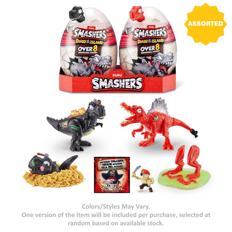 Smashers Dino Island Egg Capsule 2-Pack (Assorted) - Image 2