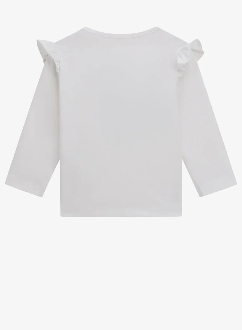 GUESS Kids Slogan Crew neck T-Shirt