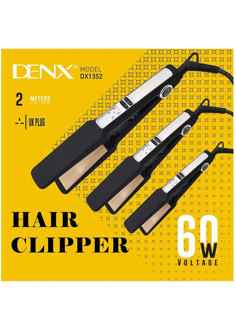 Denx "DX1352 - Professional Ceramic Hair Straightener with Advanced Heat Technology for Effortless Styling and Salon-Quality Results" - Image 1