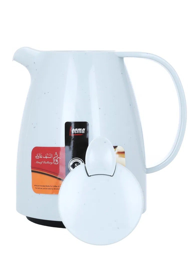 Alsaif Gallery Al Saif Gallery Lima Thermos, 0.35 litres, thermal glass inner container, plastic outer shell - gray - Image 2