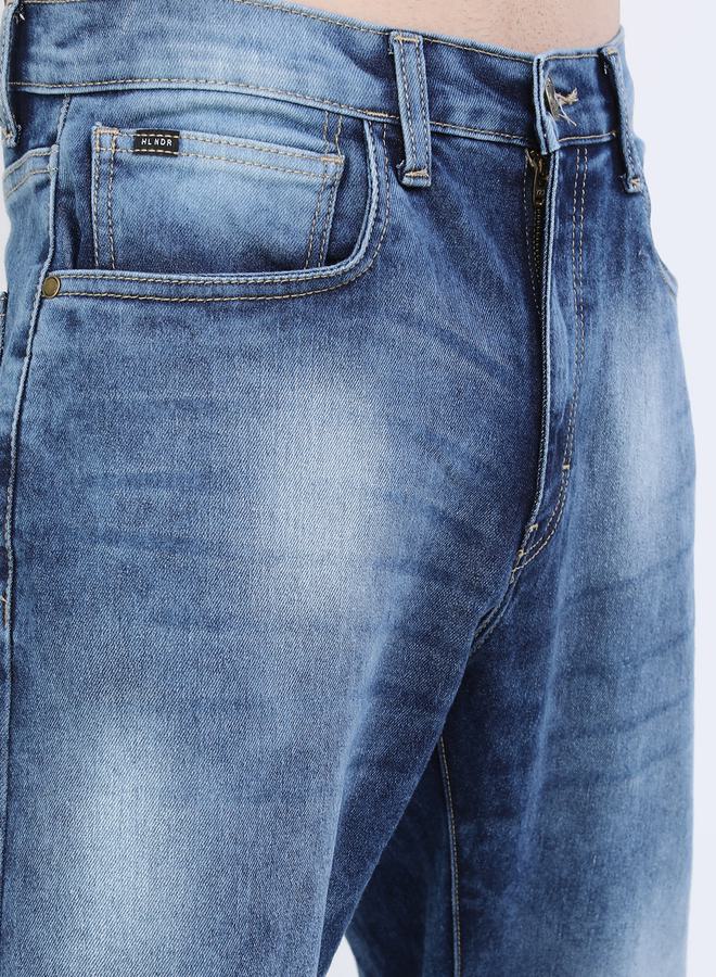 HIGHLANDER Mid Rise Light Fade Jeans by Styli - Image 3