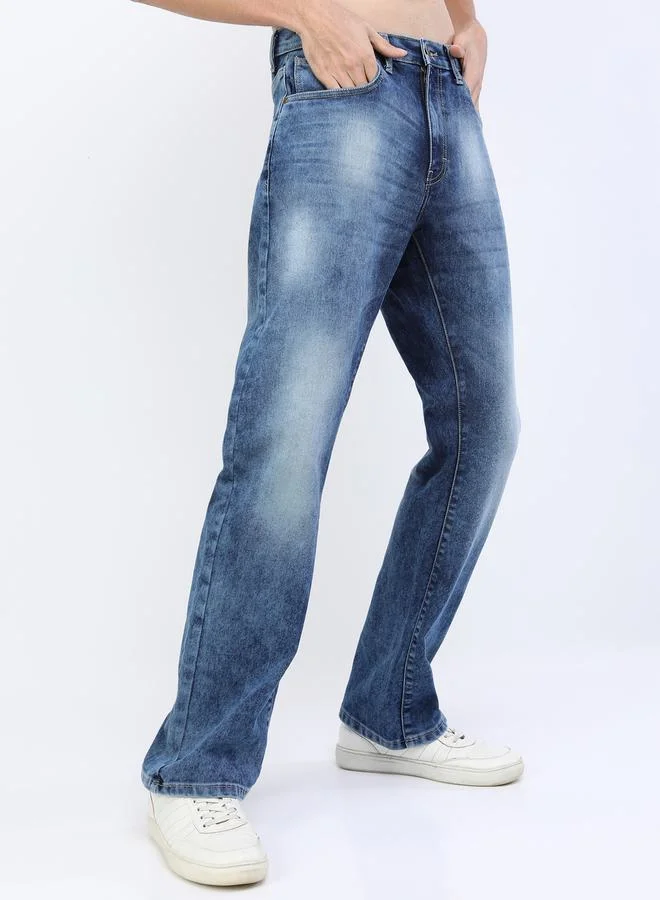 HIGHLANDER Mid Rise Light Fade Jeans by Styli