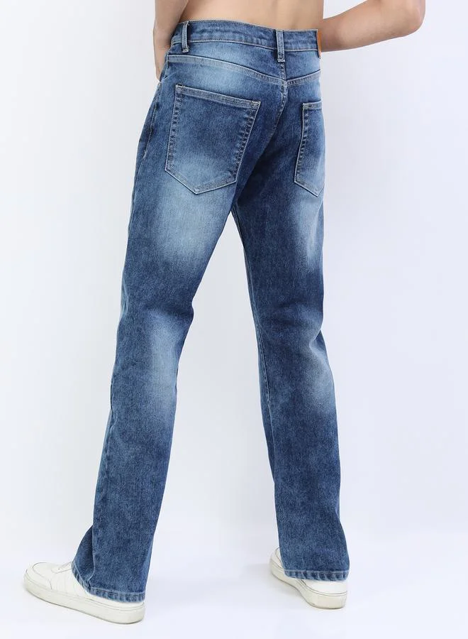 HIGHLANDER Mid Rise Light Fade Jeans by Styli
