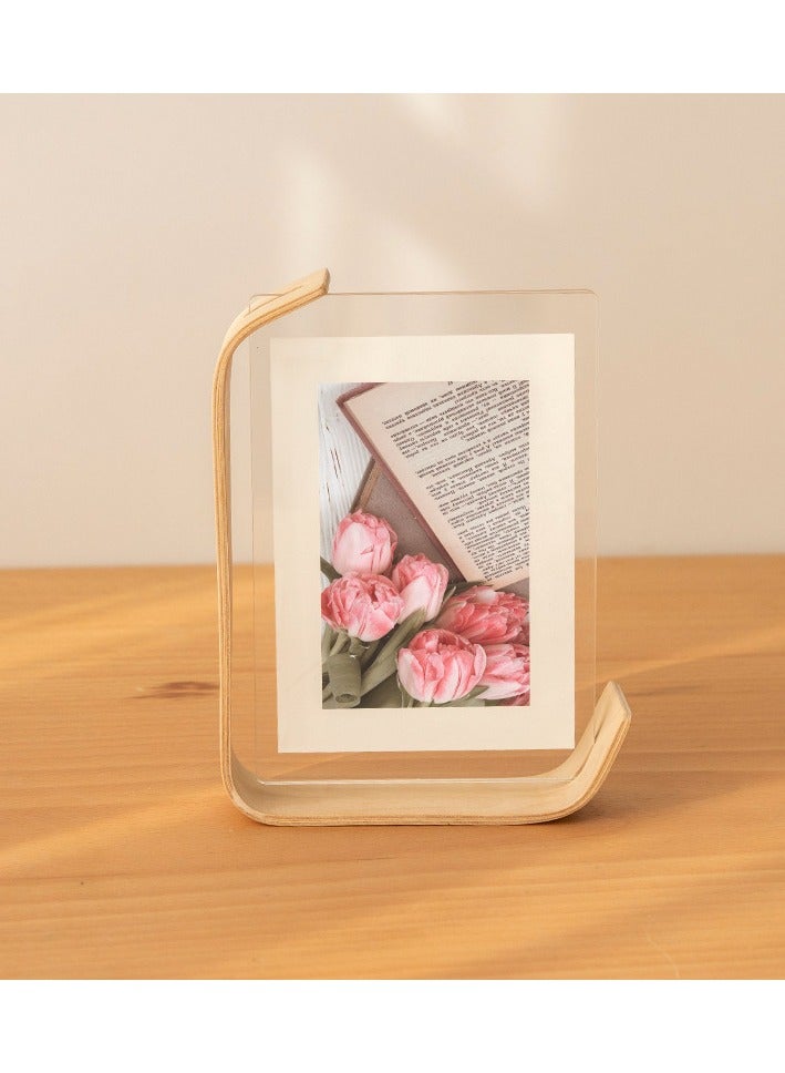 KUYING Wooden Frame Simple And Creative Photo Frame Display Platform  - Image 1