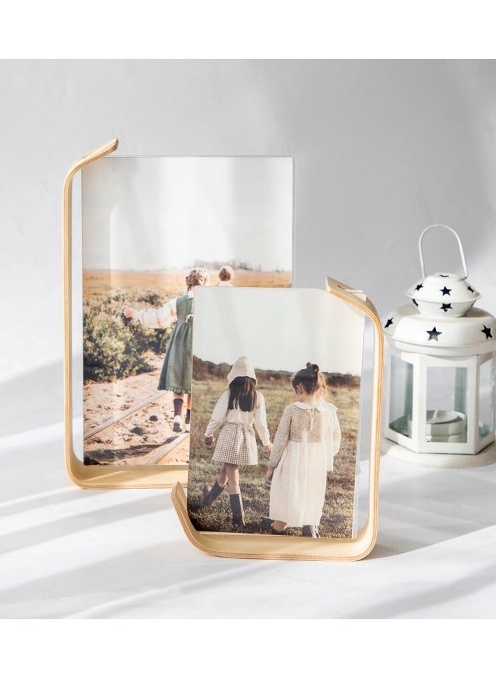 KUYING Wooden Frame Simple And Creative Photo Frame Display Platform  - Image 2