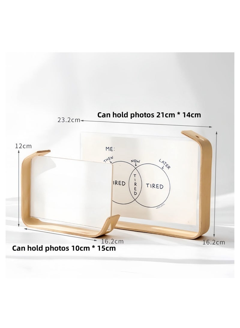 KUYING Wooden Frame Simple And Creative Photo Frame Display Platform  - Image 5
