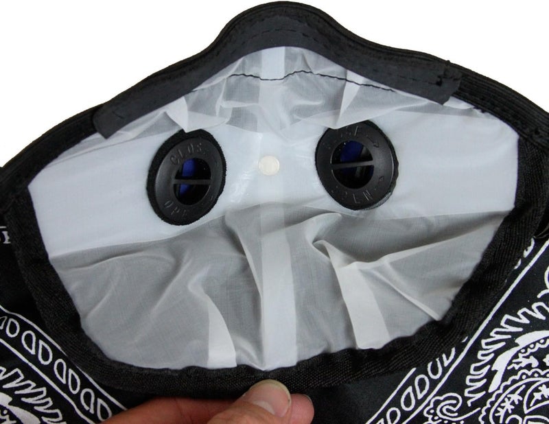ATV Tek Dust Mask Bandana - Pink, Universal/X-Large - Image 2
