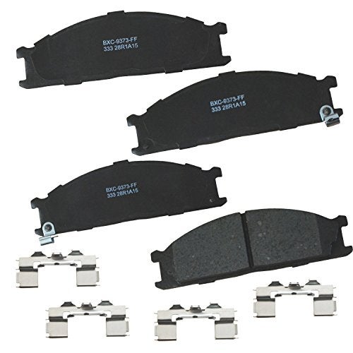 Bendix Premium SBC333 Ceramic Front Brake Pads for Select Models Nissan 720, D21, Frontier, NP300, Pathfinder, Pickup, Urvan, Van, Subaru SVX - Image 1