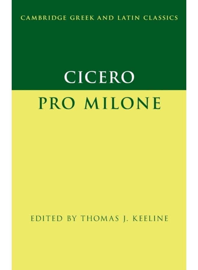 Cicero Pro Milone - Paperback