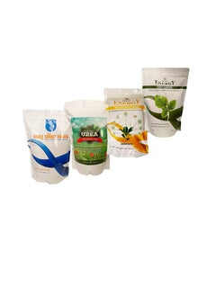 DESERT ENERGY Desert Energy Water Soluble Fertilizers Combo [ Plant Root Shoot Fruit 2 KGS | Urea 2.5 KGS | Micronutrients 1 KG | Fast Green Iron 1 KG ] for Outdoor & Indoor Plants  - Image 1