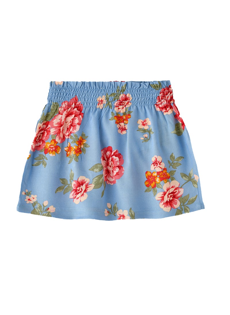 Jelliene Floral Print Skirt  - Image 1