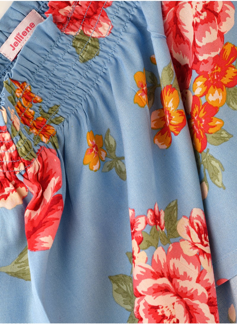 Jelliene Floral Print Skirt  - Image 3