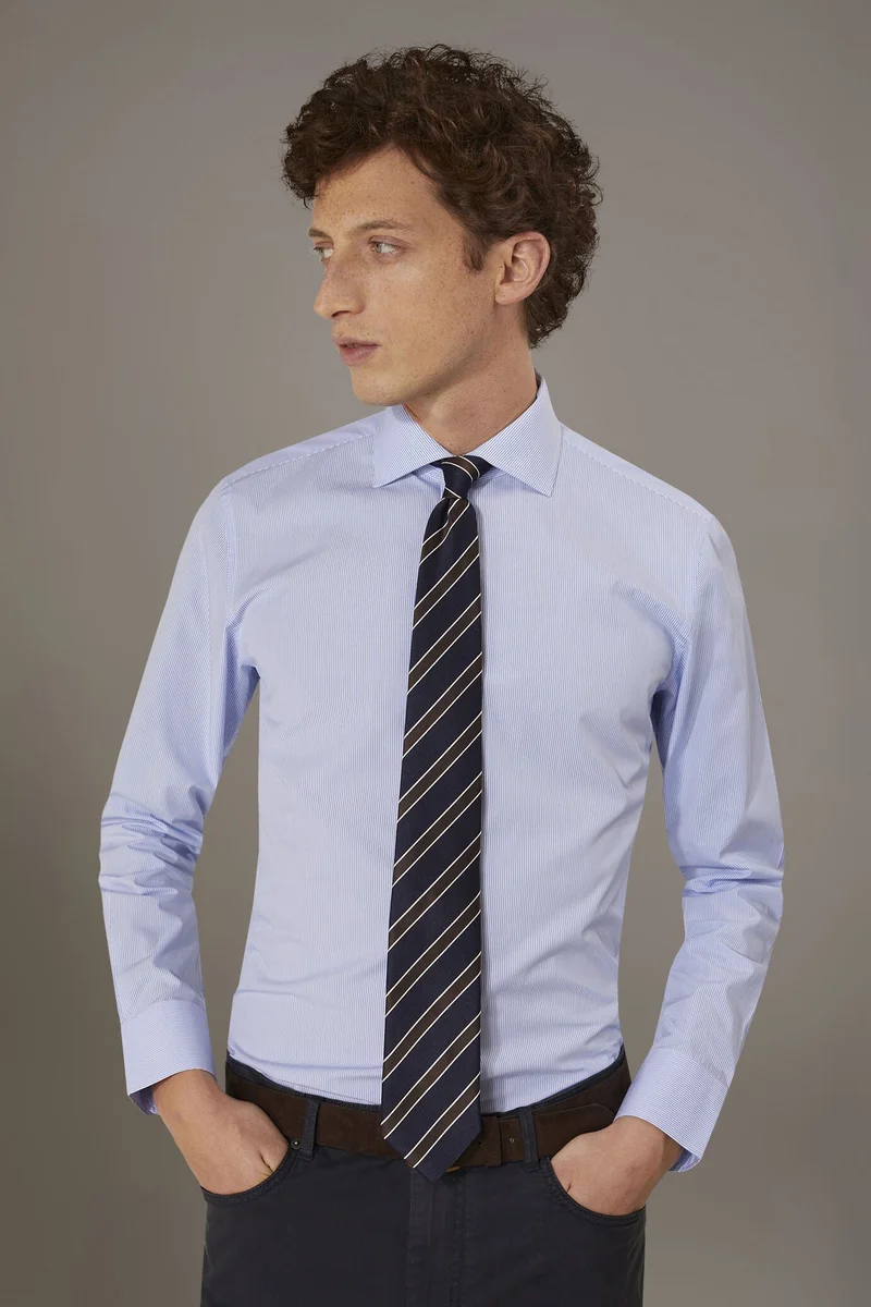 Classic shirt - White/Sky