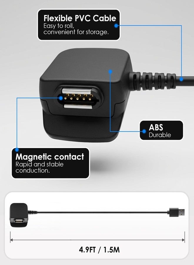 محول كابل شحن مغناطيسي متوافق مع طوق هالو 4 و5 لسياج الكلاب، USB - Image 5