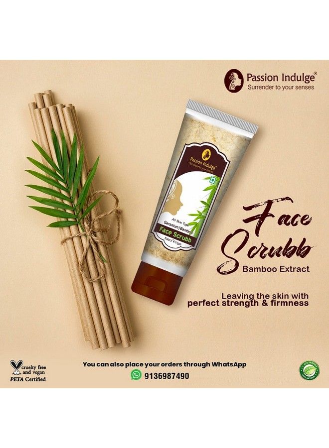 passion indulge Bamboo Extract Face Scrub 70 G - Image 3