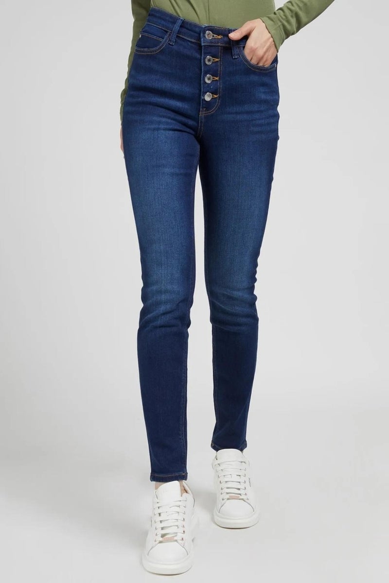 UNITED COLORS OF BENETTON Guess Women's Denim Trousers W1YA28D4664  - Image 2