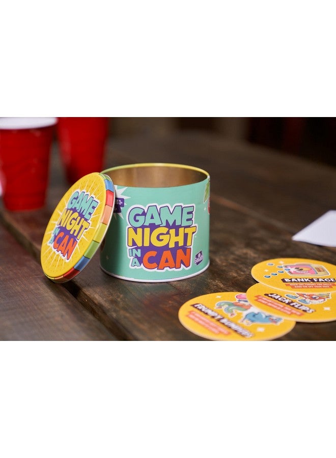 Goliath Game Night in a Can - Features 35 Hilarious and Creative Mini Games - Toss, Draw, Act, Party Game, Ages 8 and Up, 3+ Players - Image 5