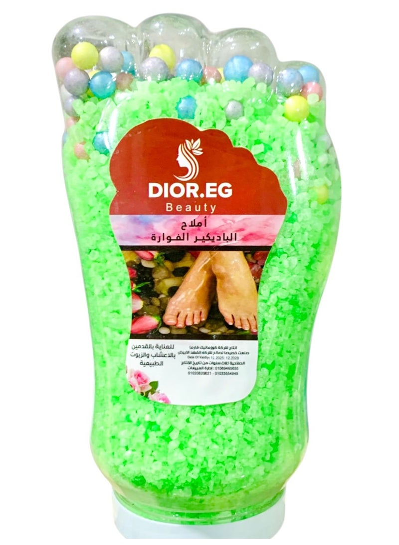 Dio,er Beauty Effervescent  pedicure salts for foot care Multi-colour