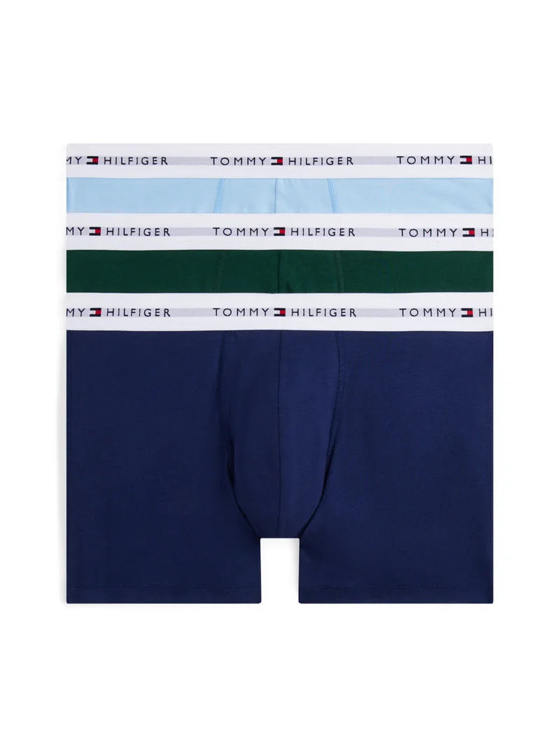 TOMMY HILFIGER 3 Pack Boxer Brief - Cotton Stretch
