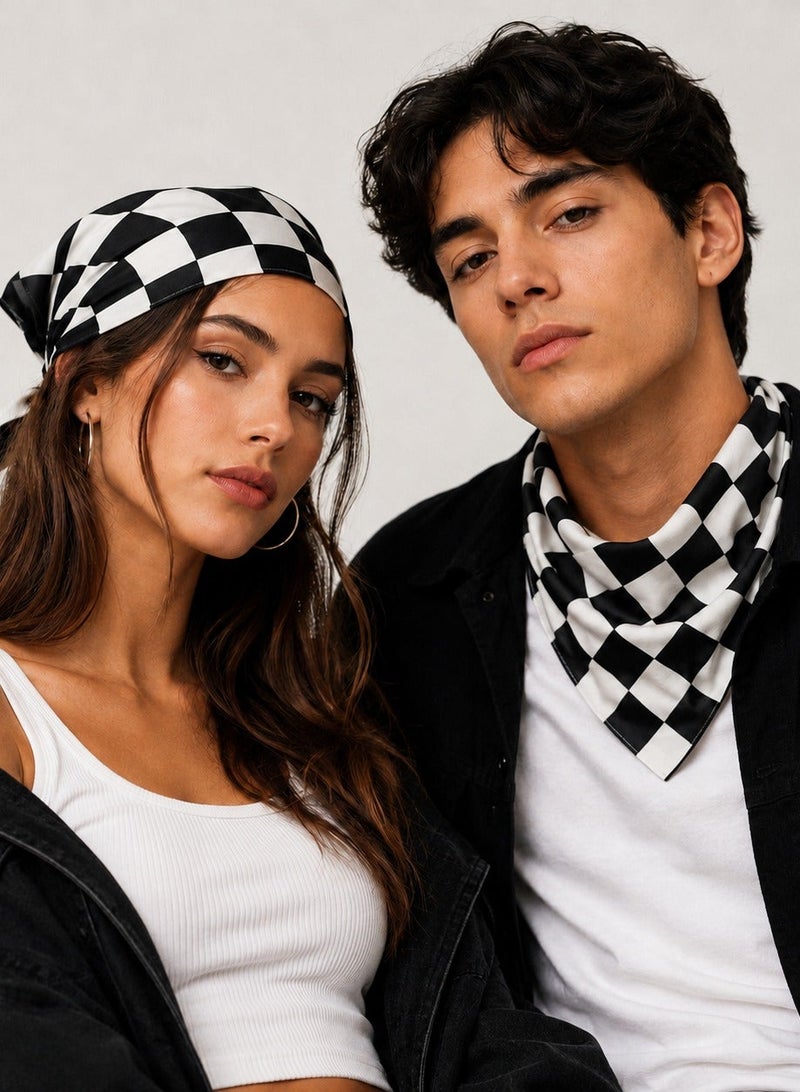 Bandana, Multipurpose Head Scarf, Neck Wrap, Face Cover, Handkerchief, Unisex - Image 1