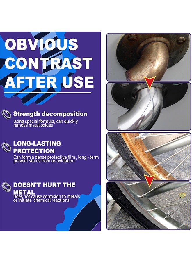 Jaysuing Multifunctional Rusts Remover Spray For Metal And Cars, Effective Anti Rust Conversion Agent, Fast Acting Rust Converter For Iron And Steel, Anti Rust Inhibitor Derusting Spray, 30ML - Image 5