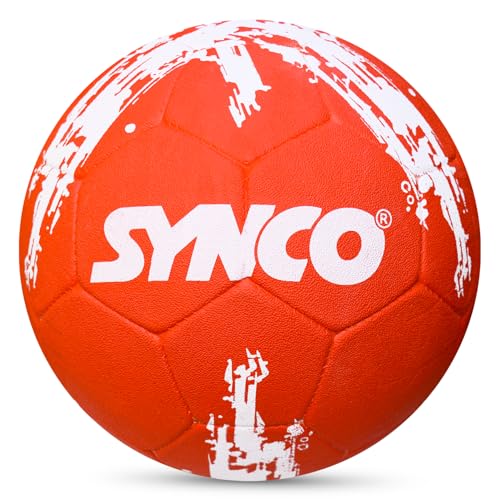 Synco Football England | Rubber Moulded | Training Country Ball for Beginners | Suitable for Indoors/Outdoors - Image 1
