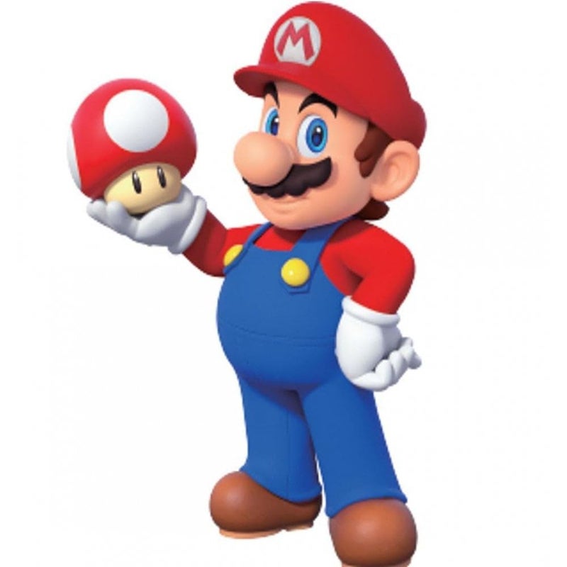 Hallmark Nintendo Super Mario Bros Mario with Super Mushroom Christmas Ornament Nintendo Decoration Christmas Hanging Ornament Gifts