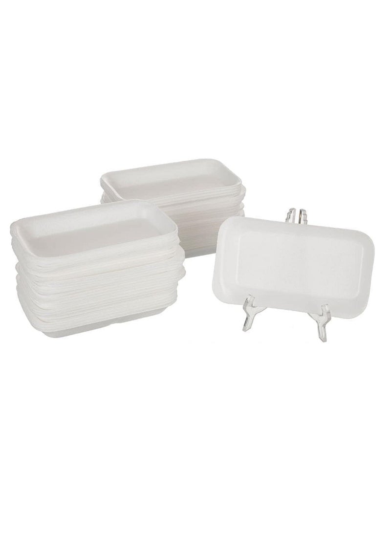 أطباق فوم ١٠٠ قطعة - Image 1