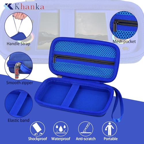 khanka Hard Travel Case Replacement for RG40XX H Retro Handheld Game Console,Case Only. (Blue) - Image 3
