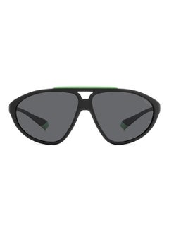 Polaroid Unisex Polarized Rectangular Sunglasses - Pld 2151/S Black Millimeter - Lens Size: 62 Mm  - Image 3