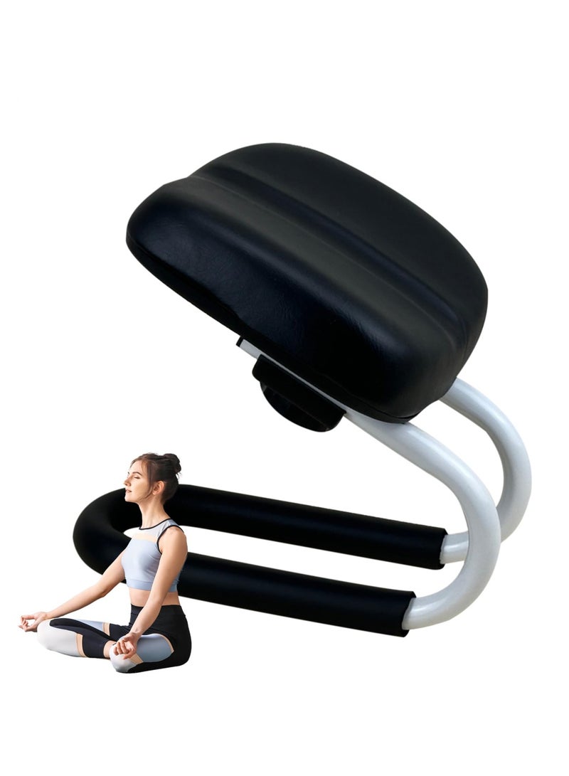 JINFANLI Meditation Stool, Prayer Stool,Adjustable Height Kneelers For Praying With Sponge Cushion,Non-Slip Portable Bench Seat,editation Accessories, Portable Chair For Home Yoga Studio - Image 4