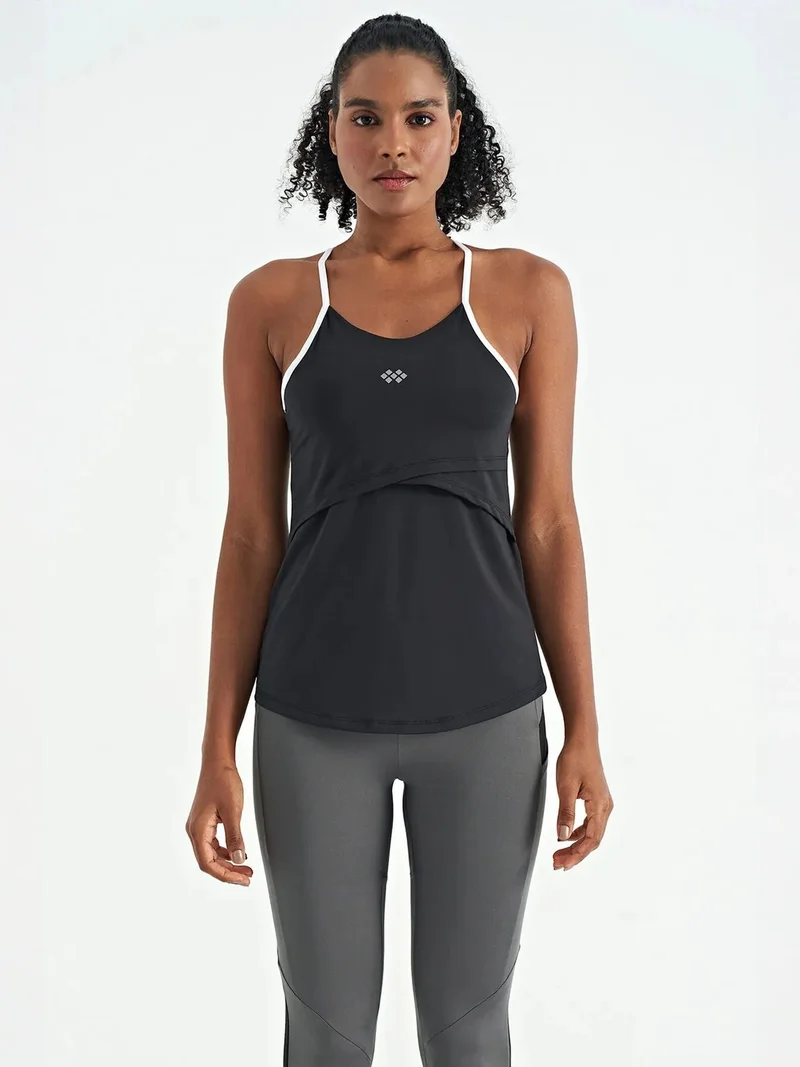 TOMMYLIFE TOMMY Sleeveless Knit Active Top